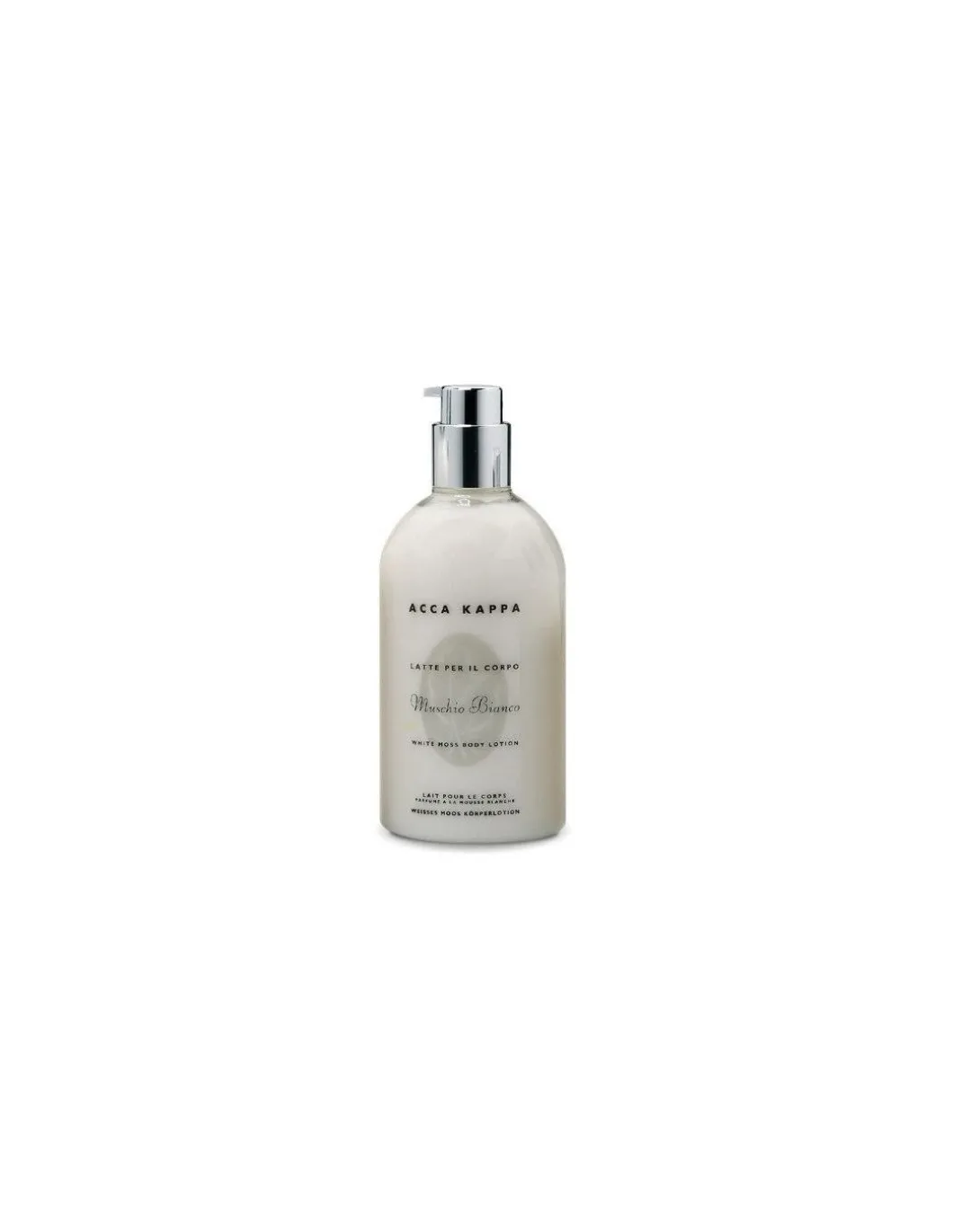 Acca Kappa - Latte corpo Muschio Bianco 300ml - Coltelleria Lorenzi Milano