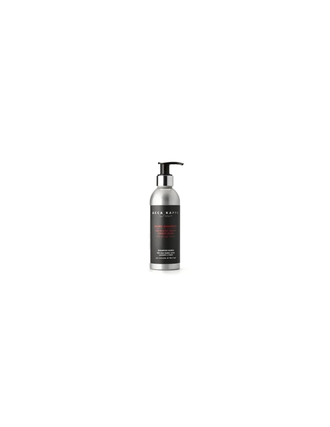 Acca Kappa - SHAMPOO PER BARBA 200 ml - Coltelleria Lorenzi Milano