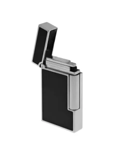 Accendino Linea 2 Slim Black Laquer Palladium