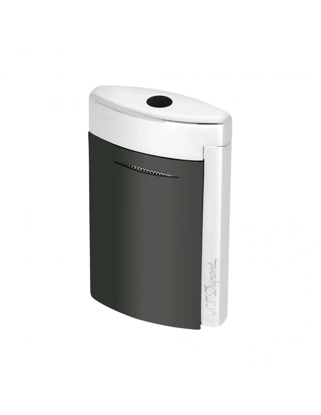 Accendino Mini Jet Cromo e Nero