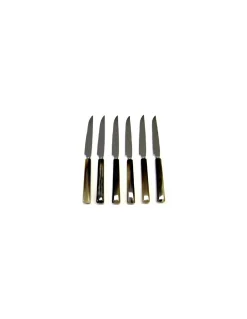 Artigianale - Set coltelli in corno - Coltelleria Lorenzi Milano