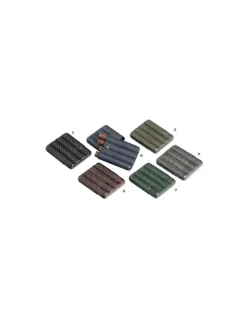 Astuccio Scanalato per 4 Toscanelli in Fibra di Carbonio (Vari Colori)