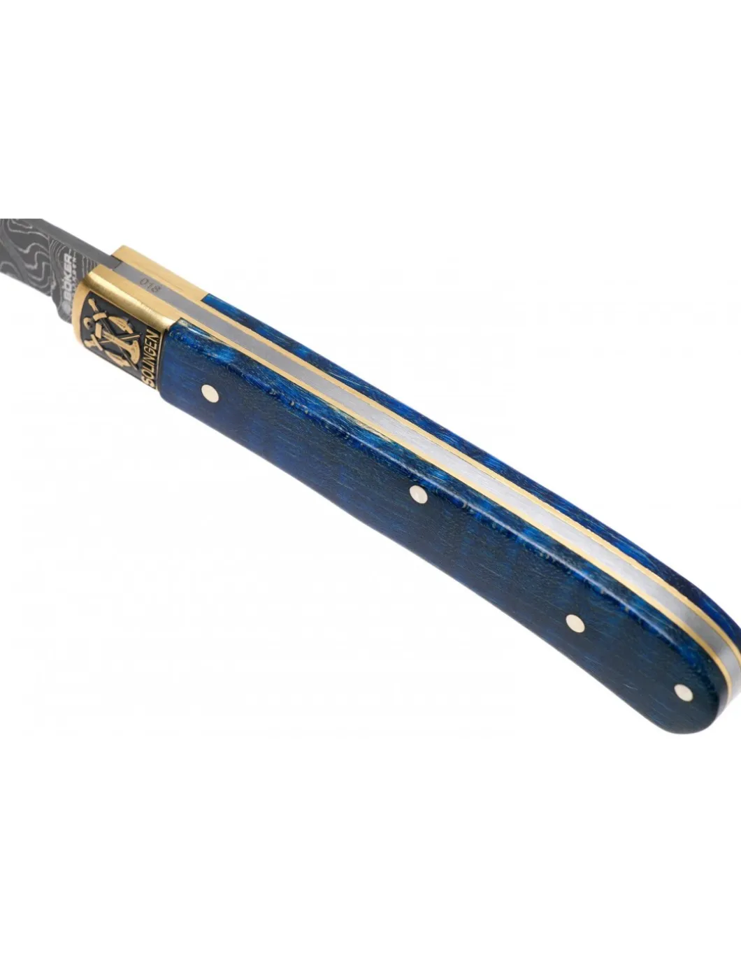 Böker Trapper Uno 2021 Damascus Limted Edition
