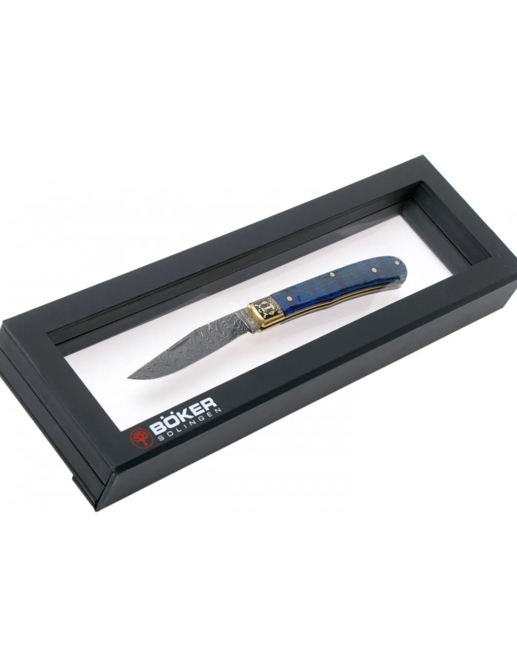 Böker Trapper Uno 2021 Damascus Limted Edition