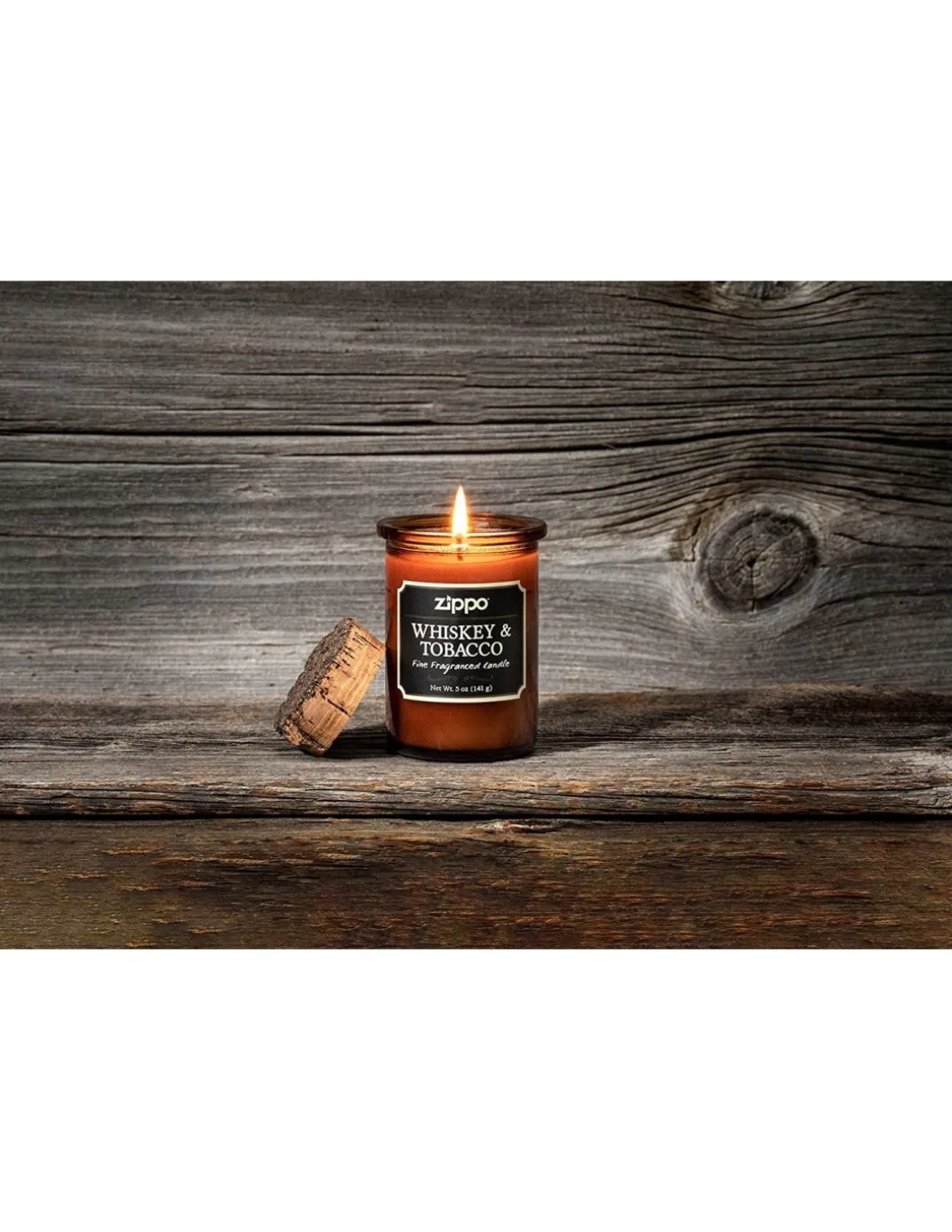 Candela Zippo Dark Rum & Oak