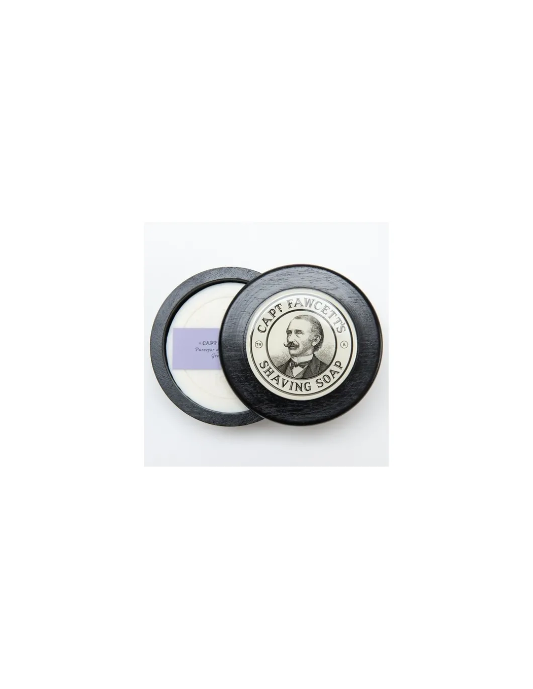 Captain Fawcett - Capt Fawcett's Shaving Soap Wooden Bowl - Coltelleria Lorenzi Milano