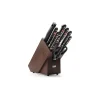 Ceppo Coltelli 9 Pezzi Marrone Scuro Wusthof
