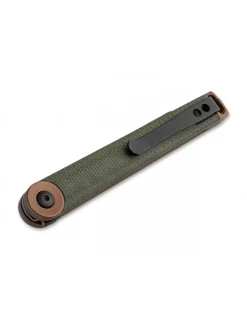 Coltello Chiudibile Kaizen Green Canvas Micarta