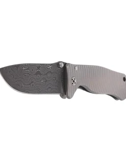 Coltello Chiudibile LionSteel SR1-DR Raindrop Damascus