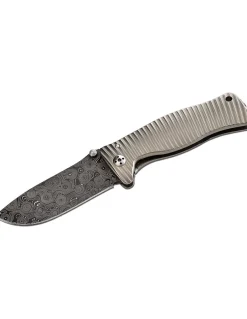 Coltello Chiudibile LionSteel SR1-DR Raindrop Damascus