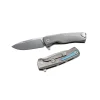 Coltello Chiudibile ROK Titanio Manico SOLID Grigio