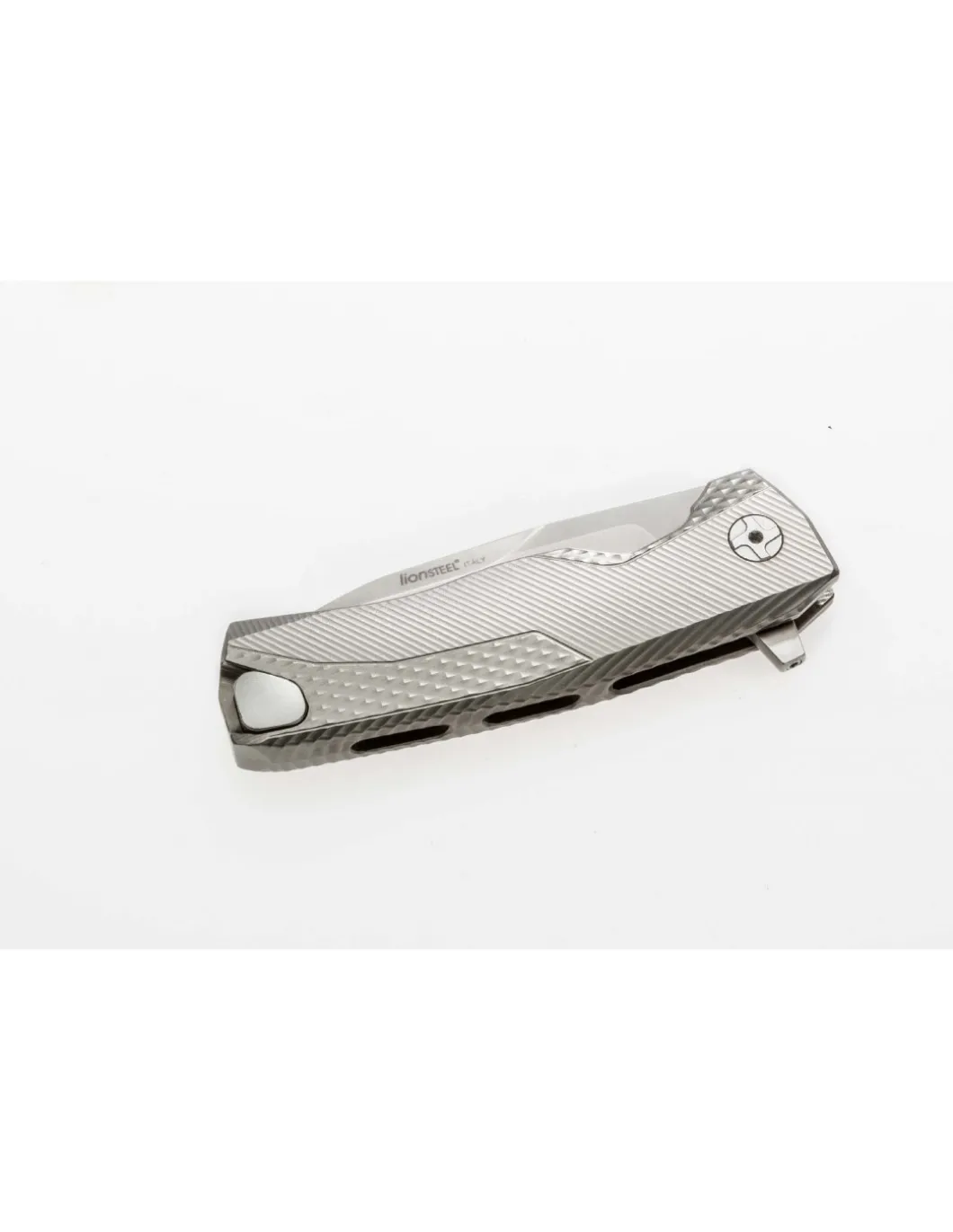 Coltello Chiudibile ROK Titanio Manico SOLID Grigio