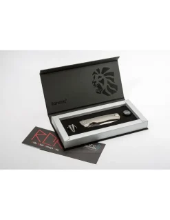 Coltello Chiudibile ROK Titanio Manico SOLID Grigio