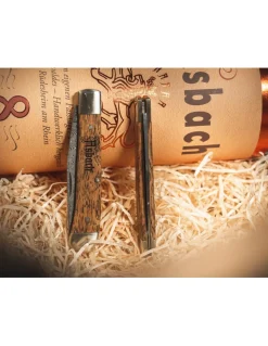 Coltello Chiudibile Trapper Asbach Uralt Damascus
