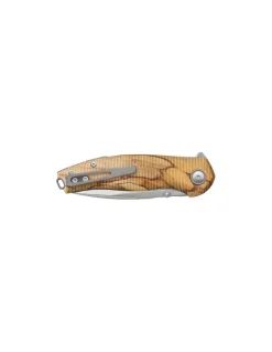 Coltello Chiudibile Vale PI Legno di Pioppo