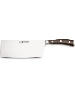Coltello Cuoco Cinese 18 Cm Ikon Legno