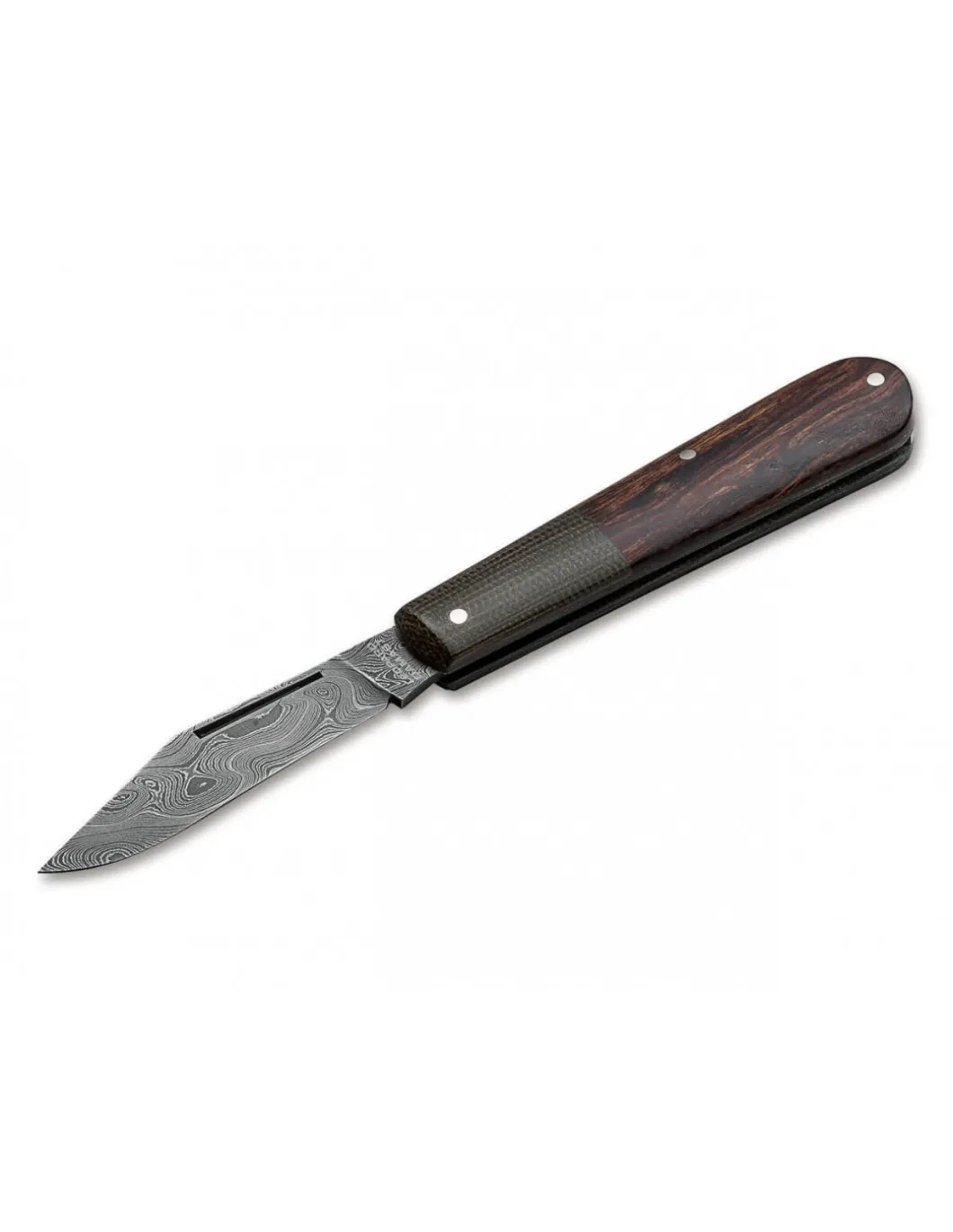 Coltello da Tasca Barlow Leopard Damasco