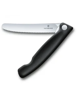 Coltello da Tavola/Picnic Pieghevole Ondulato