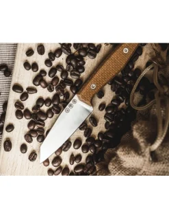 Coltello Lama Fissa Daily Knives AK1 Reverse Tanto Mustard