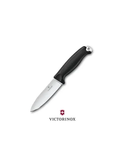 Coltello Lama Fissa Venture Nero