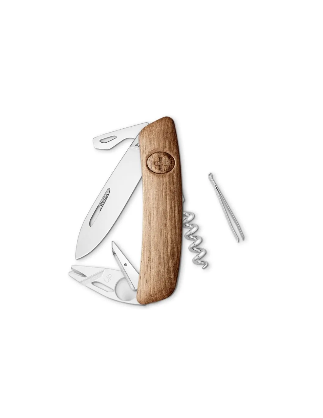 Coltello Multiuso Swiza TT03 Tick Toll Wood Walnut