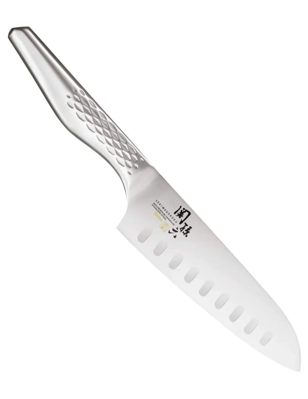 Coltello Santoku Olivato Seki Magoroku Shoso 16,5 cm