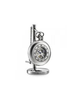 Dalvey - Orologio da tasca Skeletal con Stand - Coltelleria Lorenzi Milano