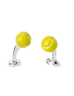 Deakin & Francis  - Gemello Palla da Tennis Argento - Coltelleria Lorenzi Milano