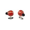 Deakin & Francis  - Gemelli in Argento a Forma di Coccinella - Coltelleria Lorenzi Milano