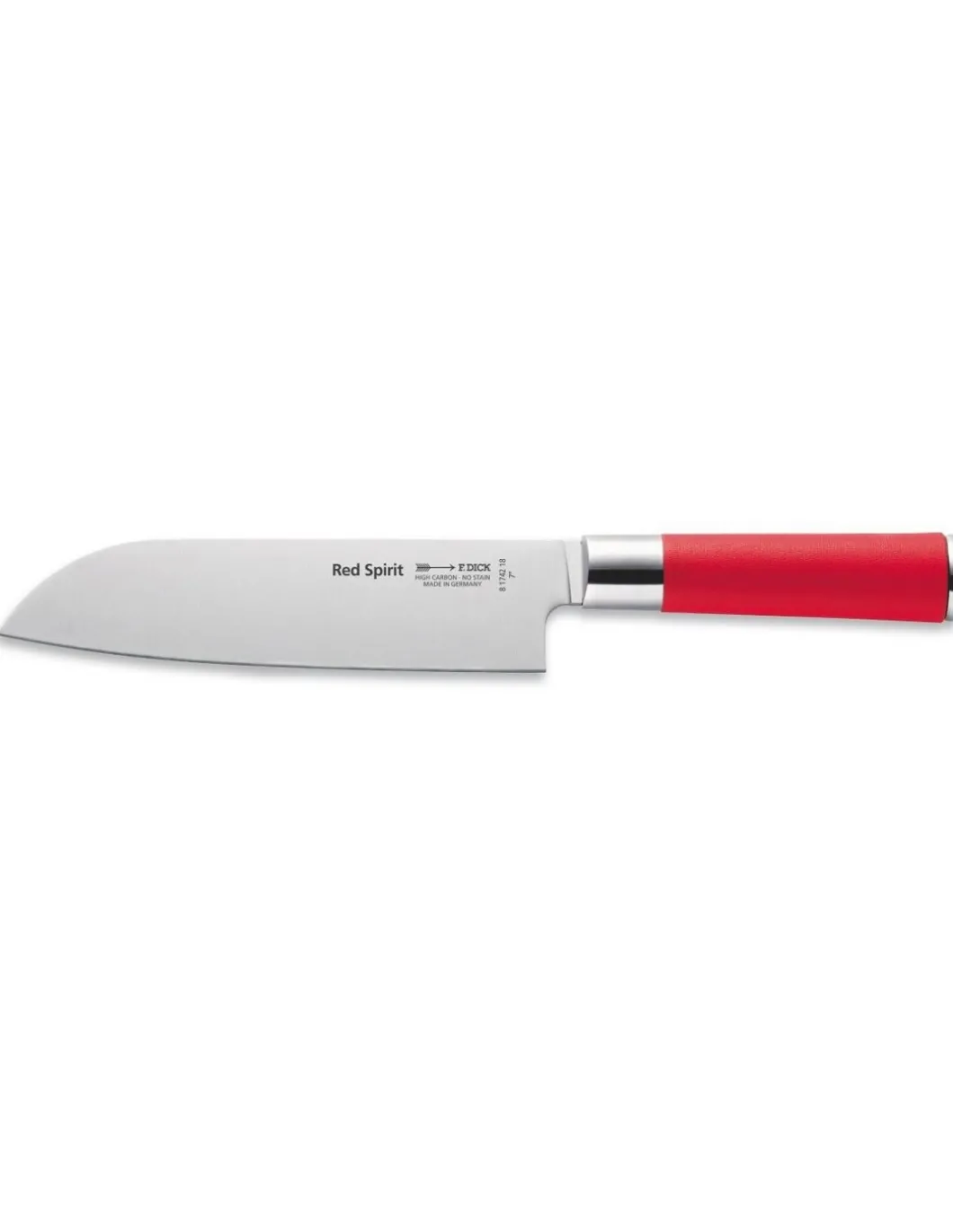 Dick - Coltello Santoku Red Spirit - Coltelleria Lorenzi Milano