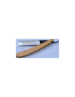 Dovo - Rasoio a mano libera Carbonio 5/8 Manico in Legno 141588 - Coltelleria Lorenzi Milano