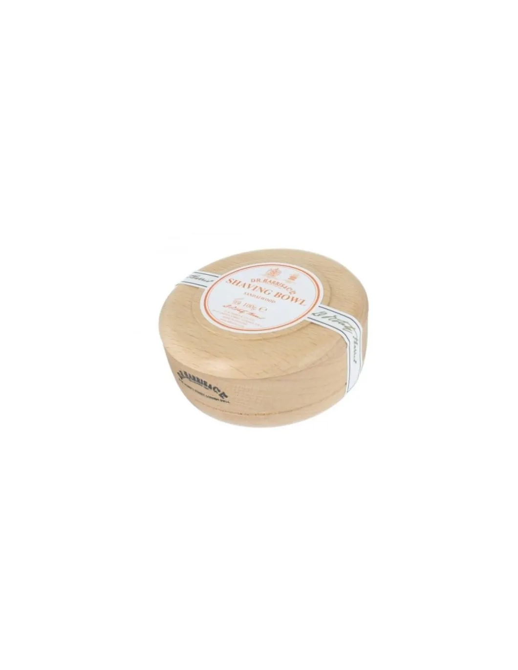 D.R. Harris & C. L. - Sandalwood Wood Shaving Soap Bowl 100g - Coltelleria Lorenzi Milano