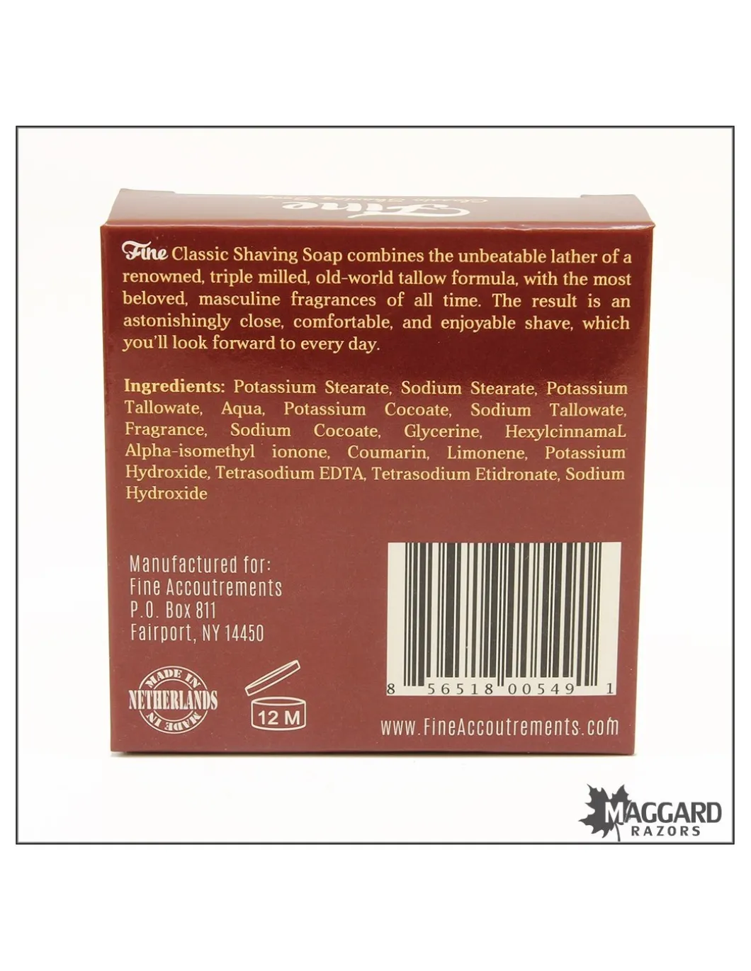 Fine - Sapone da Babra Santal Absolute 100g - Coltelleria Lorenzi Milano