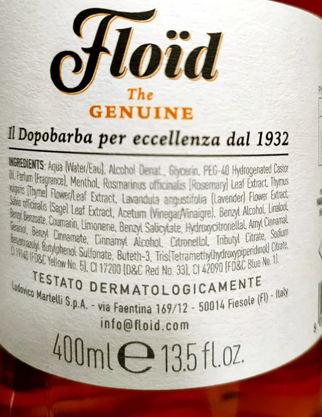 - Floid After Shave classico - Coltelleria Lorenzi Milano
