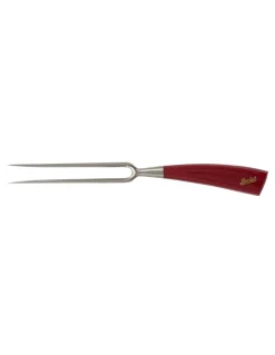 Forchettone da Arrosti Manico Rosso 18 cm