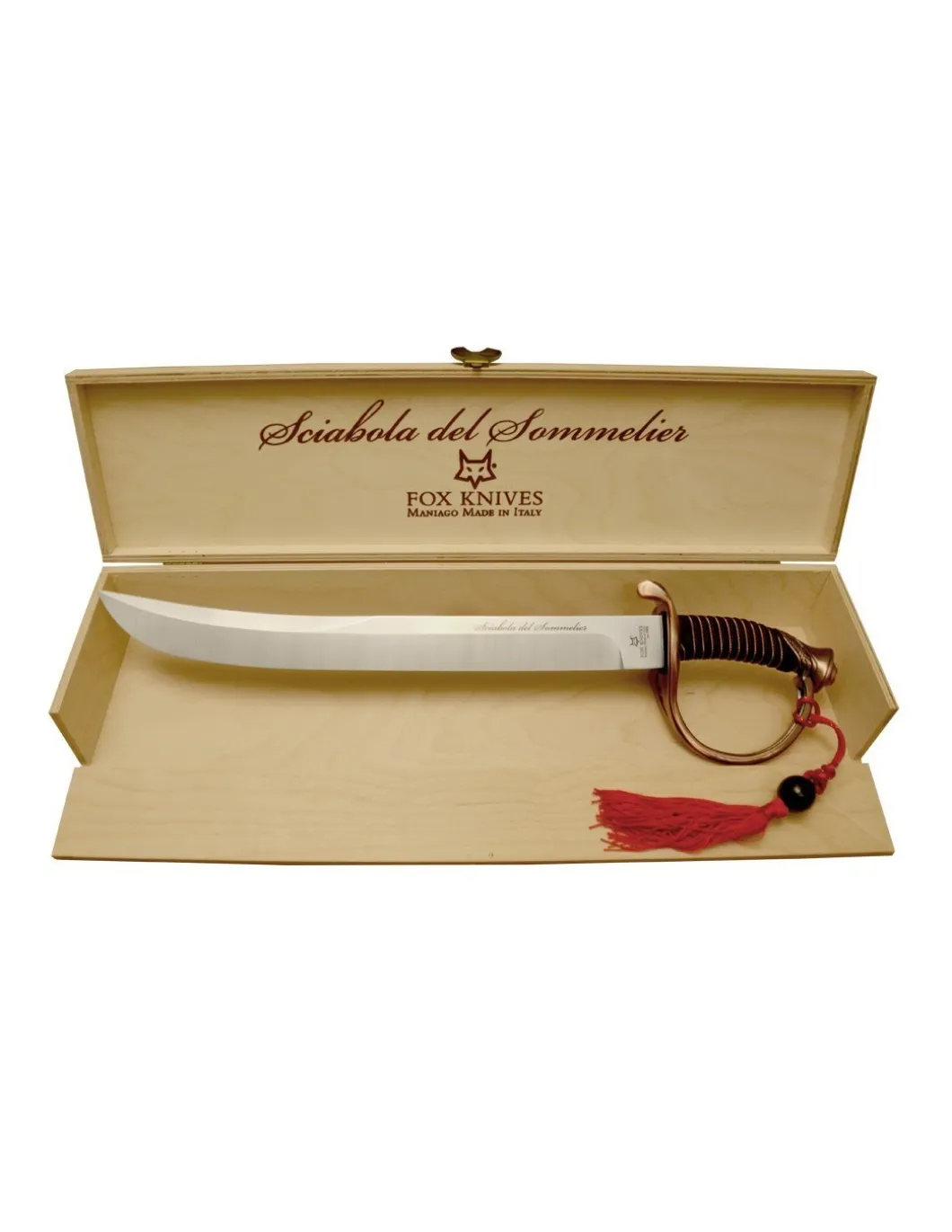Fox - Sciabola Sommelier Guardia Rame - Coltelleria Lorenzi Milano