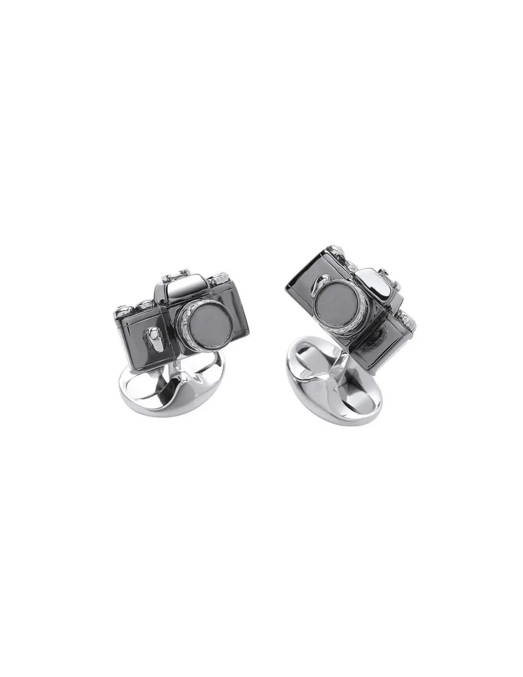 Gemelli da Polso in Argento a Forma di Fotocamera