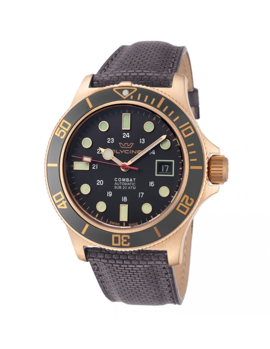 Glycine Combat Sub 42 mm Bronze