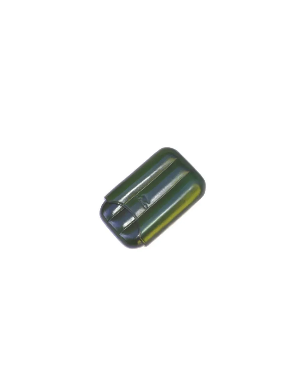 Il Bussetto - Porta mezzi toscani in pelle color verde 04-005 - Coltelleria Lorenzi Milano