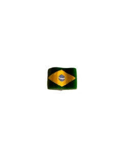 Il Travaso delle Idee - Gemelli a forma di bandiera brasiliana - Coltelleria Lorenzi Milano
