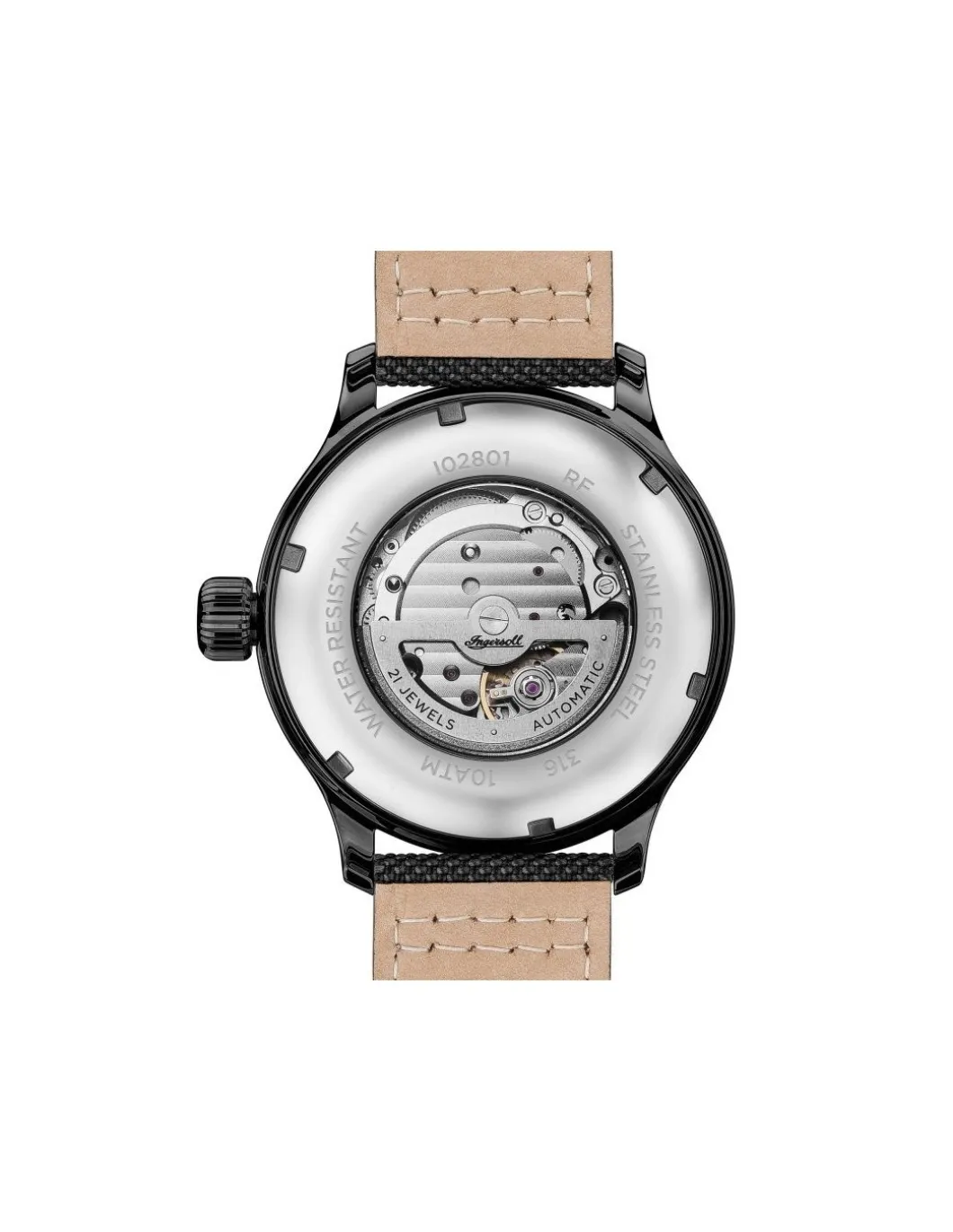 Ingersoll Orologio The Apsley Automatico Uomo con Cinturino in Nylon