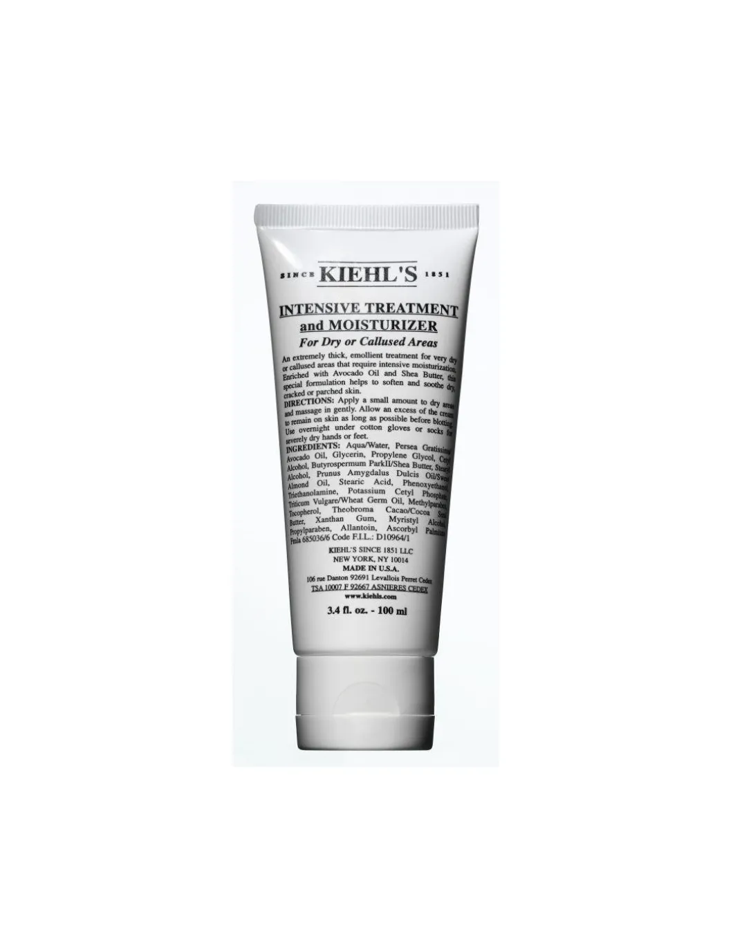 Kiehl's - Intensive Treatment and Moisturizer for Dry or Callused Areas 100ml - Coltelleria Lorenzi Milano