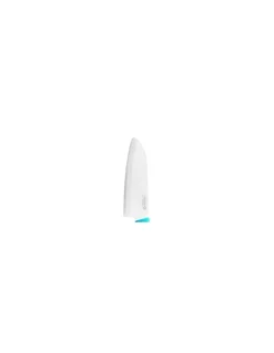 Kyocera - Santoku con lama in ceramica  da 14 cm Manico in Abs Blu elettrico  FK 140 WH - Coltelleria Lorenzi Milano