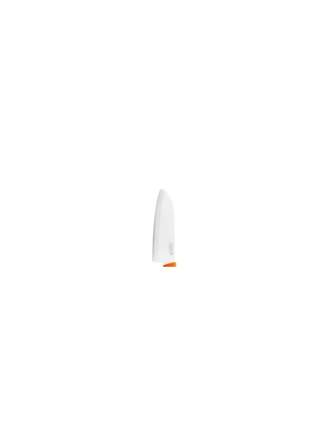 Kyocera - Santoku con lama in ceramica da 14 cm Manico in Abs Arancione FK 140 WH - Coltelleria Lorenzi Milano