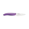 Kyocera - Spelucchino con lama in ceramica da 7.5 cm Manico in Abs Viola - Coltelleria Lorenzi Milano