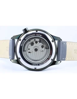 Lorenzi - Orologio da Polso Automatico con Riserva di Carica Grigio AT706 - Coltelleria Lorenzi Milano
