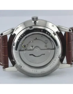 Lorenzi - Orologio da Polso Automatico Cinturino Marrone AT669 - Coltelleria Lorenzi Milano