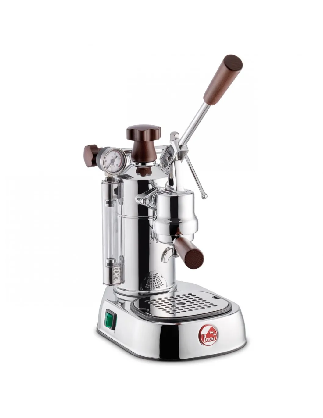 Macchina Espresso Professional Lusso con Manici in Legno