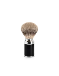 Mühle - Pennello da Barba Manico Nero M106 - Coltelleria Lorenzi Milano