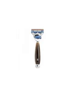 Mühle - Rasoio Muhle Fusion Simil Corno - Coltelleria Lorenzi Milano